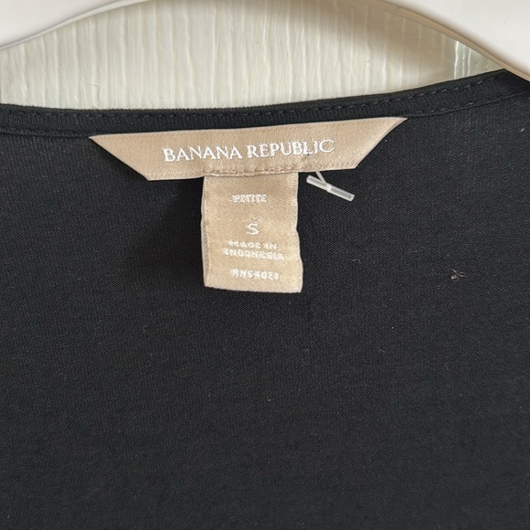 Banana Republic Black Wrap Dress - Picture 2 of 4